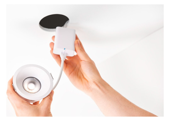 PLEJD Einbaustra. Tief m.Dimmer DWN-02-W 