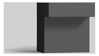 Bega Bodenaufbauleuchte Grafit   85375K4 