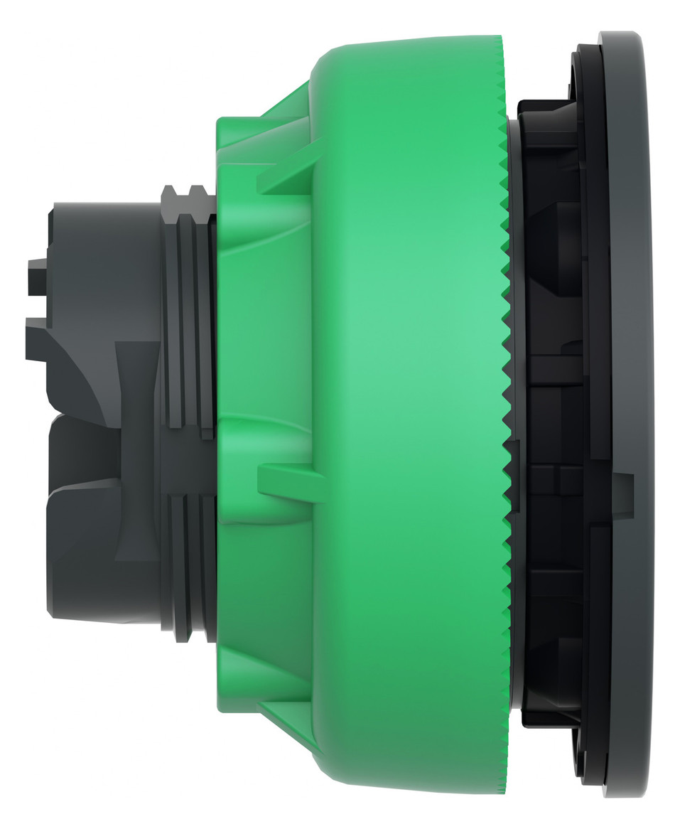 Leuchtmelder Front fl rnd gn Ø30mm Kst 37x37mm 1st IP66