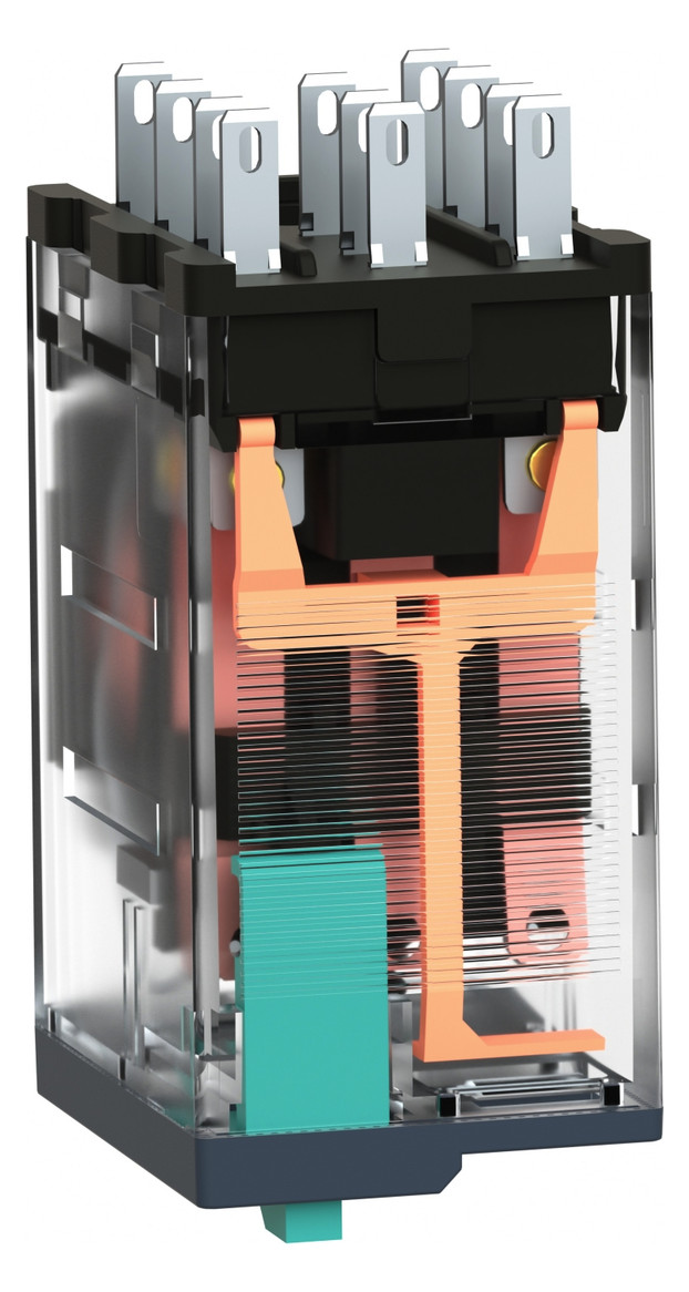 Schaltrelais 3W IP40 21x27x55mm Steckanschl