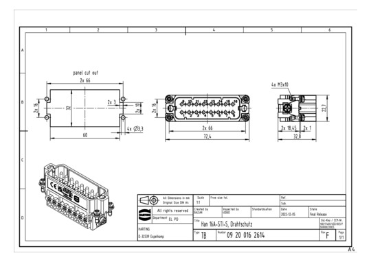 HART Han 16A-STI-S,          09200162614 