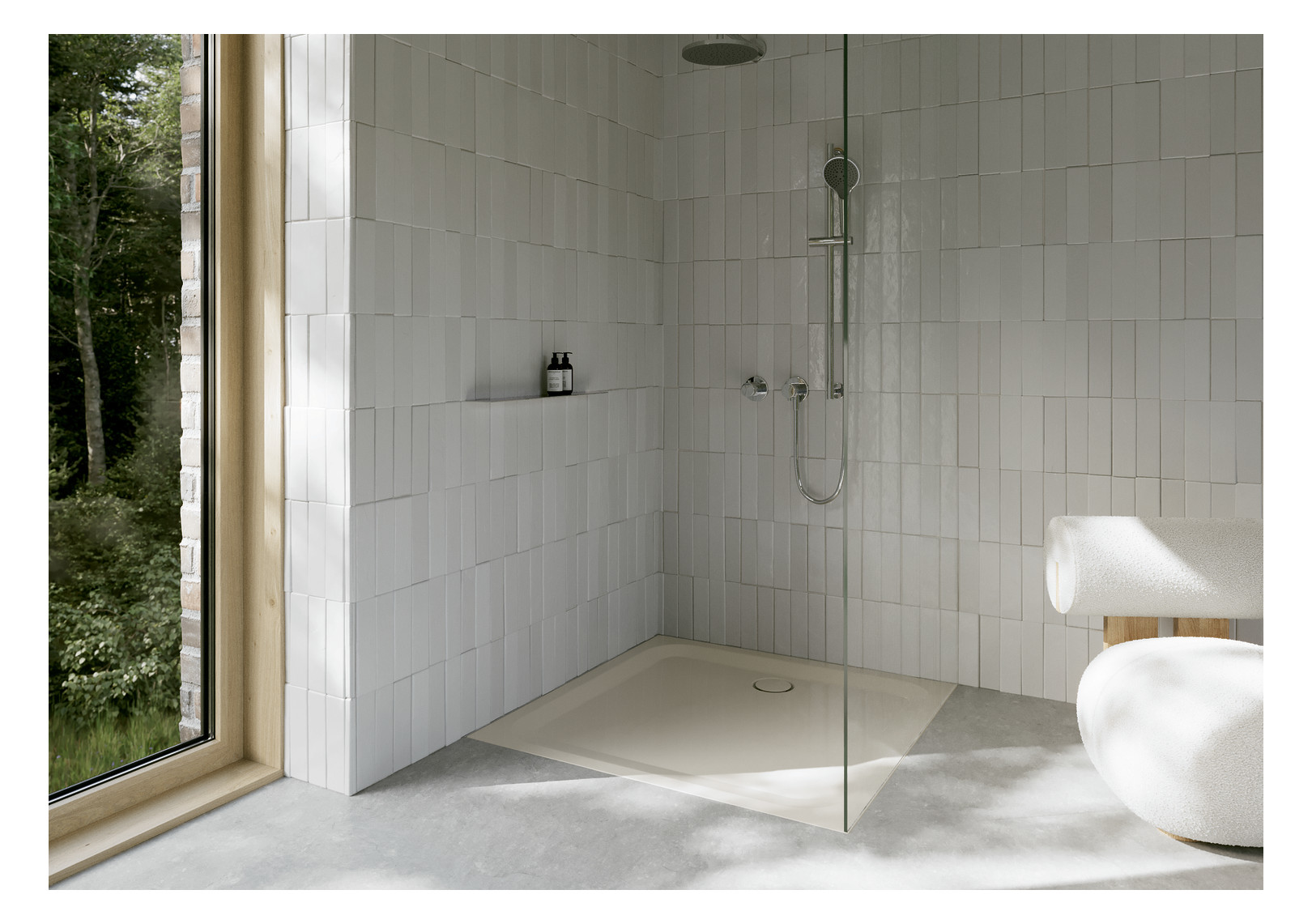 Duschwanne BetteUltra 5984 150x150x3,5cm, pergamon