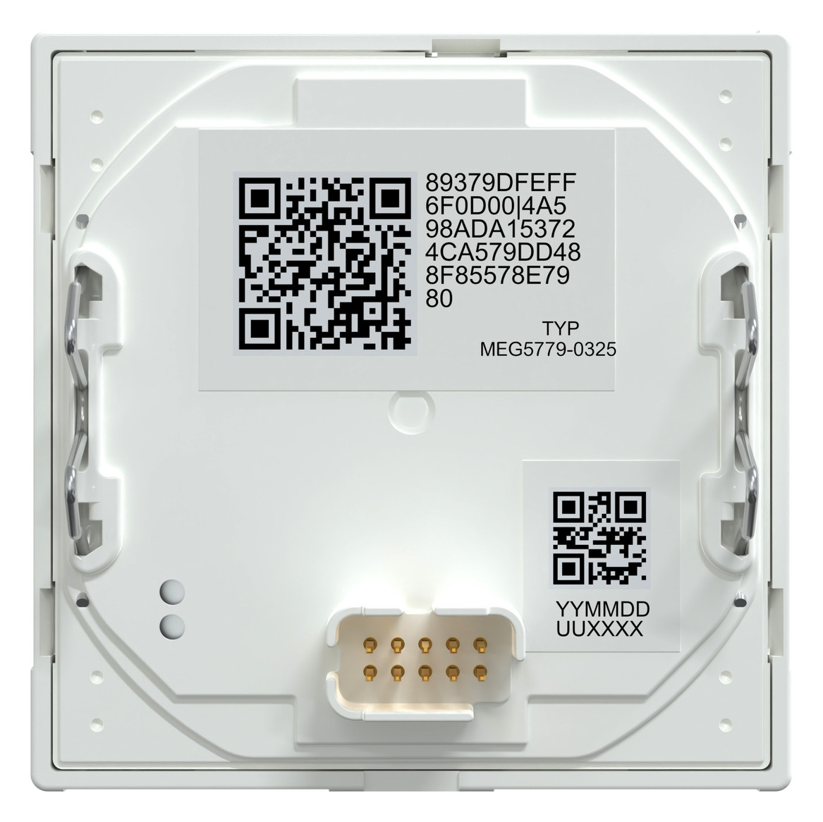 Raumtemperaturregler UP Zigbee akws glz aktivweiß Bedienelement m.Display
