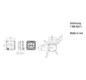 Datendose 2f Cat6 IP44 Cepex UP/Einb RJ45 Kst Unterputz/Einbau