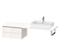 Duravit Unterschrank L-Cube 72 x 54,7 cm, eiche natur, für Konsole, 2 Schubkästen