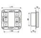 Tastsensor KNX AS/A UP mt 6pkt m.LED-Anz Mit Busankopplung