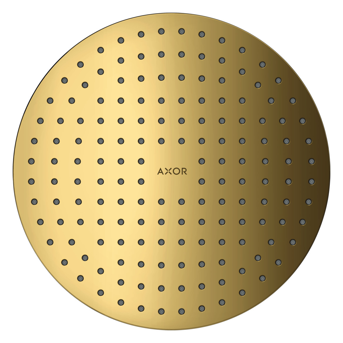 hansgrohe Kopfbrause 250 2jet Axor Decke, UP-Installation, polished gold optic