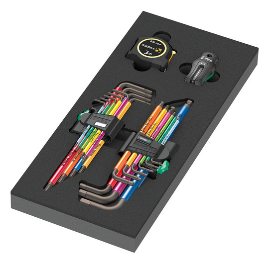 Wera-Werkzeugmodul 1/3 Nr.9740 - 20-teilig,...