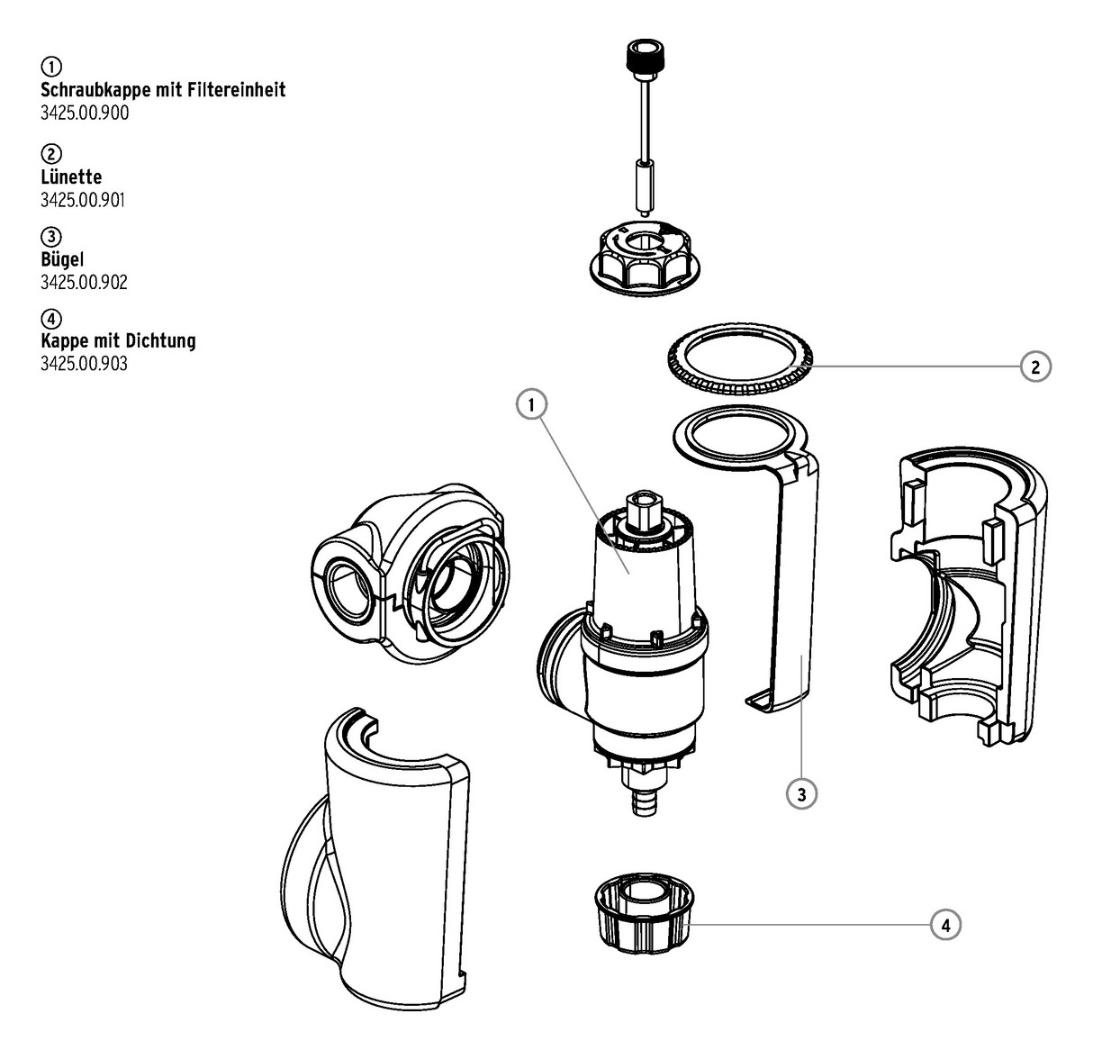 SYR Heizungsfilter HF 3425 compact rückspülbar, mit Magnetabscheidung