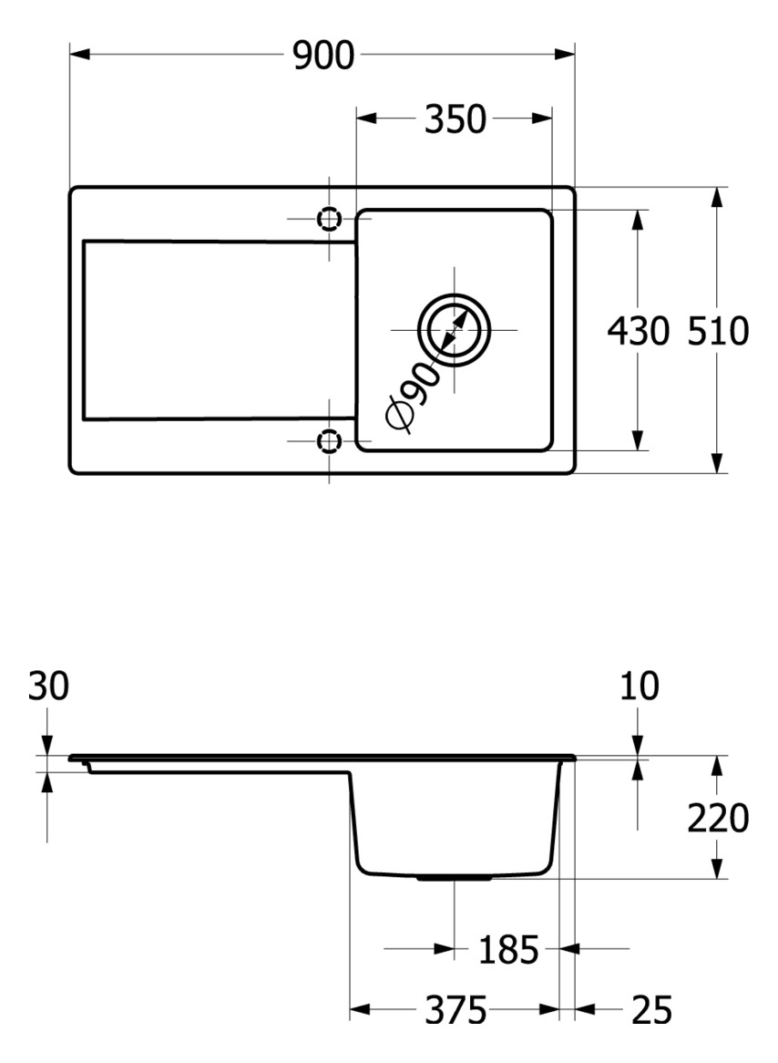 V&B Spüle Siluet 50 mit Ablaufgarnitur, Excenterbetätigung, ivory CeramicPlus V&B Spüle Siluet 50 mit Ablaufgarnitur, Excenterbetätigung, ivory CeramicPlus