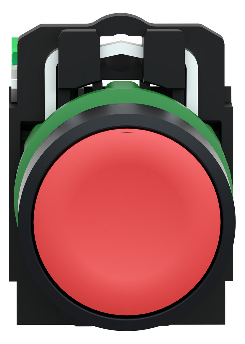 Drucktaster 1f rt rnd Ø22,5mm 1S IP30 fl Tastend