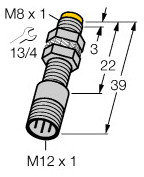 Turck Induktiver      NI3-EG08K-Y1-H1341 