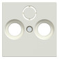Zentralplatte Sat/TV/Radi System M polws 3f Schraubbef