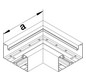 Flachwinkel GEB-K UT 85x130mm Alu natur hfr unbeh