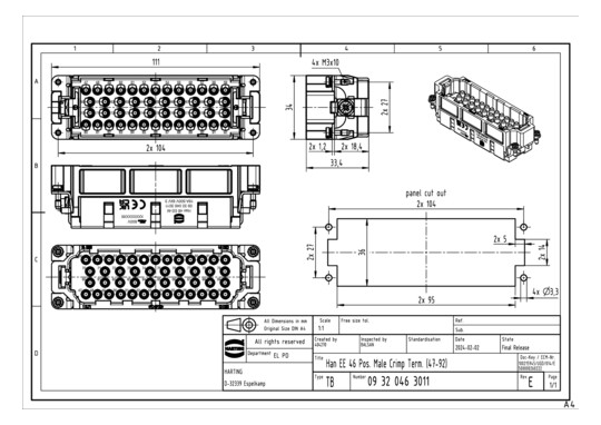 HART Stifteinsatz            09320463011 