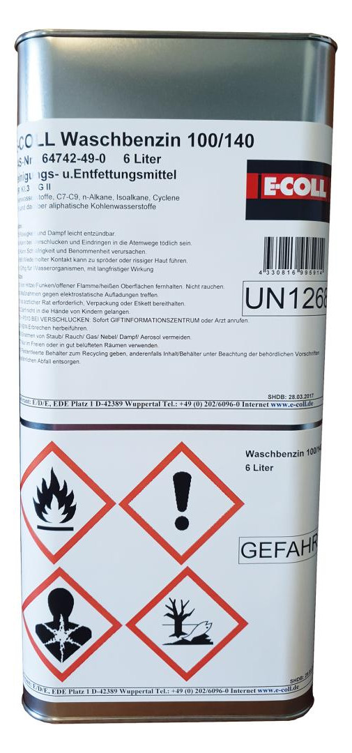 Bild Waschbenzin 6L Kanister Lagerbesorgung E -COLL - E-COLL-0