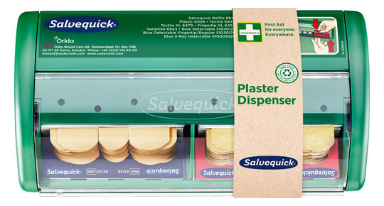 CEDERROTH-Pflasterspender Salvequick - 85 Pflaster