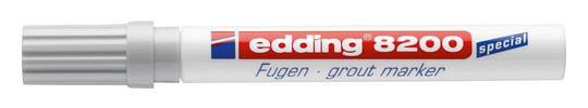 edding-Fugenmarker 8200, silbergrau - 2-4mm