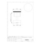 ASW Exzenterstopfen Standard 1 1/4", Platte d= 40mm, mit O-Ring, Messing verchromt