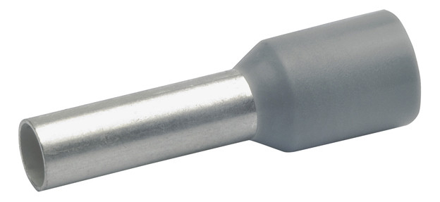 Aderendhülse 4qmm 10mm isol PP gr Cu Polypropylen (PP) verzinnt