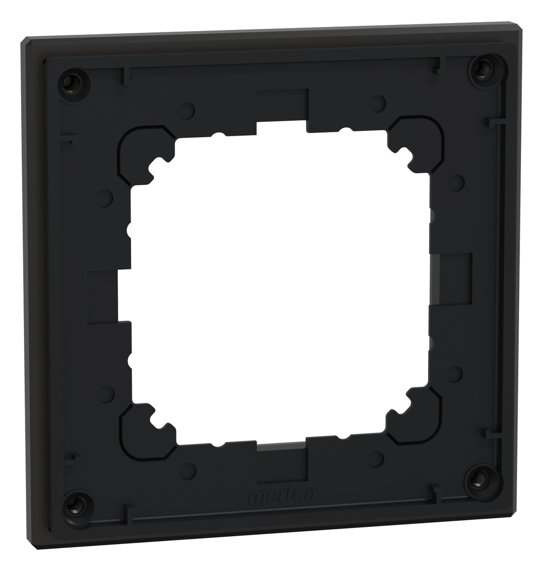 Rahmen 1f rhod-gr mt M-PLAN Metall f.GEB-K Unterputzmontage Rahmen 1f rhod-gr mt M-PLAN Metall f.GEB-K Unterputzmontage