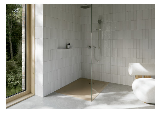 Duschwanne BetteUltra 8727 110x75x3,5cm, Antirutsch/Pro, greige