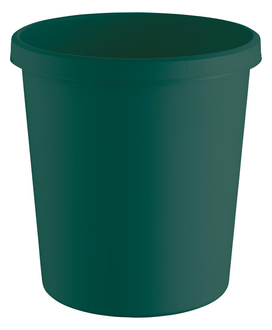 Bild Papierkorb 18 l grün 331mm recycling K-S toff - helit-0