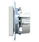 Steckdose 1f akws glz System M UP m.BS IP20 aktivweiß