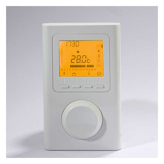 Raumthermostat 1,5V IP30 m.Display Widerstandssensor