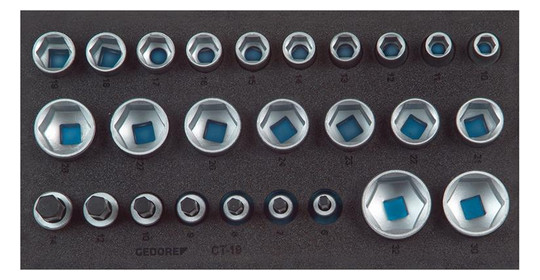 GEDORE-Werkzeugmodul CT1/3 1500CT1-19 - 19...
