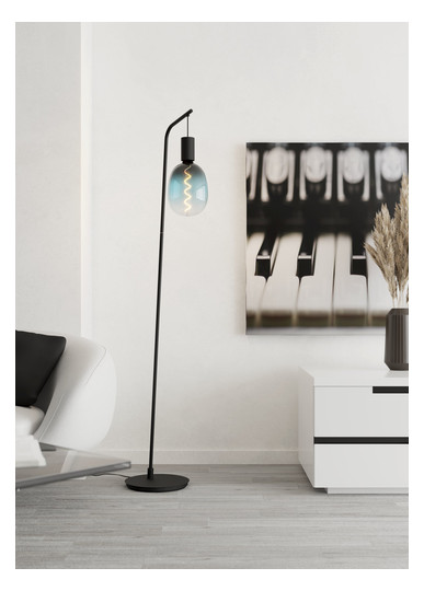EGLO Stehleuchte CRANLEY schwarz   43758 