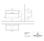 V&B Waschtisch-Unterschrank Subway 3.0 97,3x57,6x47,8cm, ohne LED/Griff Aluminium glänzend, taupe