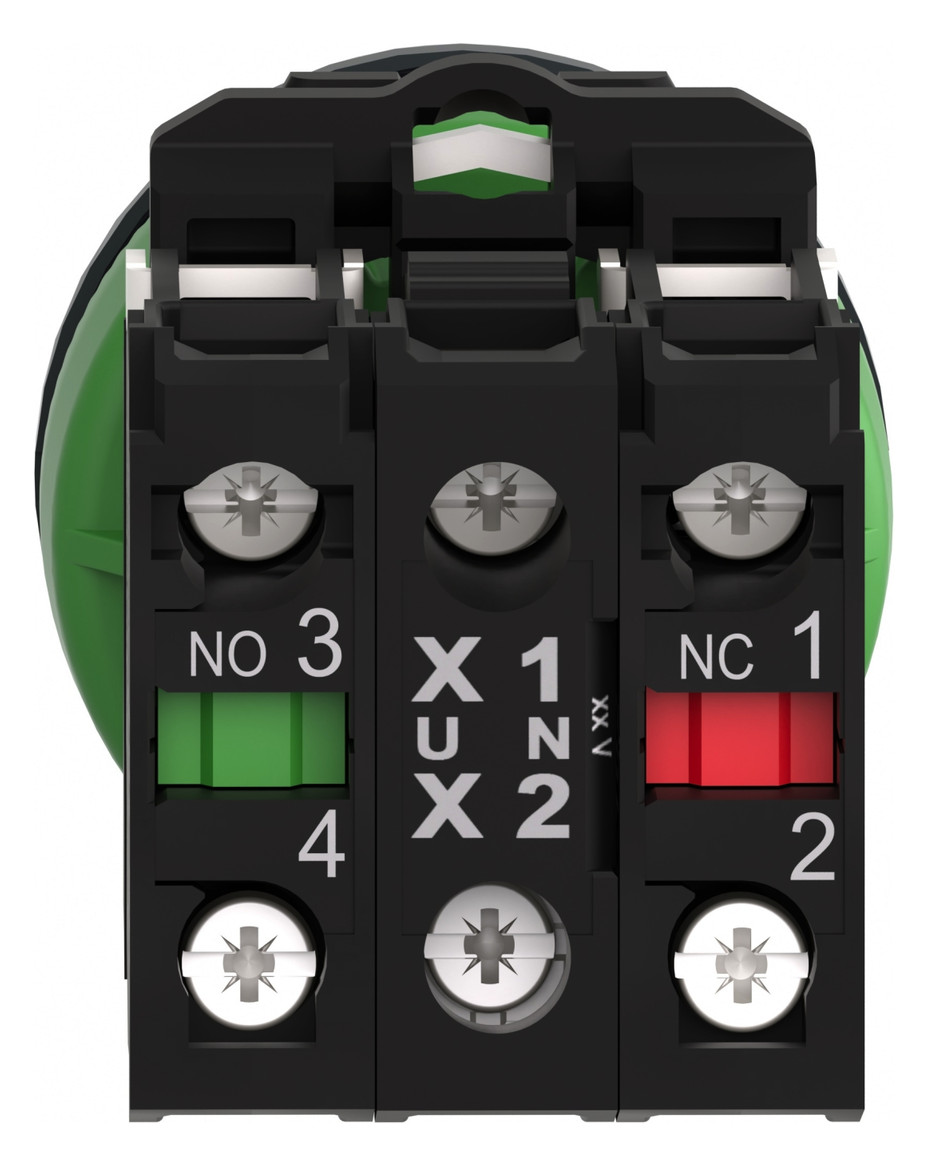 Drucktaster 1f rt Harmony XB5 rnd Ø30mm 1S 1Ö IP66 fl Geeignet für Beleuchtung