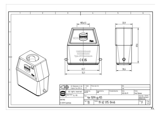 HART Han 15EMV-gg-M25        19620150446 