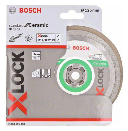 Diamant-Trennscheibe X-LOCK 125x7mm