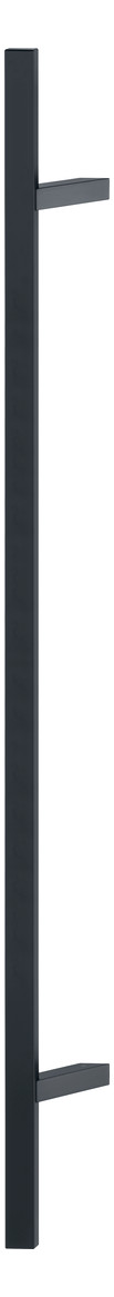 Bild HOPPE Stoßgriff E5724, BA 1.200mm, Breite 109mm, L 1.600mm, Durchmesser 40mm, verdeckt verschraubt, schwarz matt-0