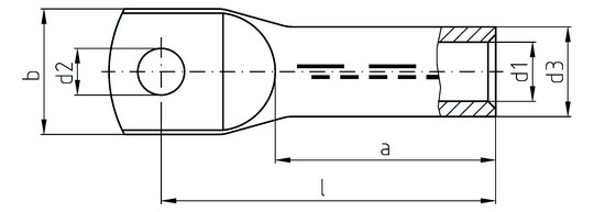 Intercable ICAL24016 Presskabelschuh 