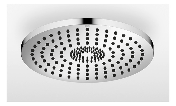 Dornbracht Regenbrause d= 300mm, für Deckenanbindung, schwarz matt