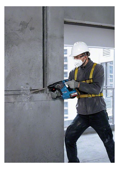 Akku-Bohrhammer 18V SDSplus Beton&#x3D;Ø24mm Stahl&#x3D;Ø13mm Holz&#x3D;Ø30mm 2,4J
