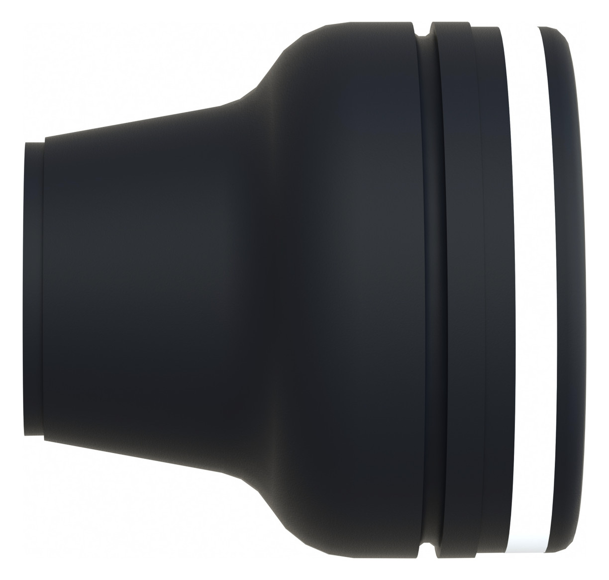 Drucktaster Front 1f sw Ø22,5mm rnd IP65 Tastend