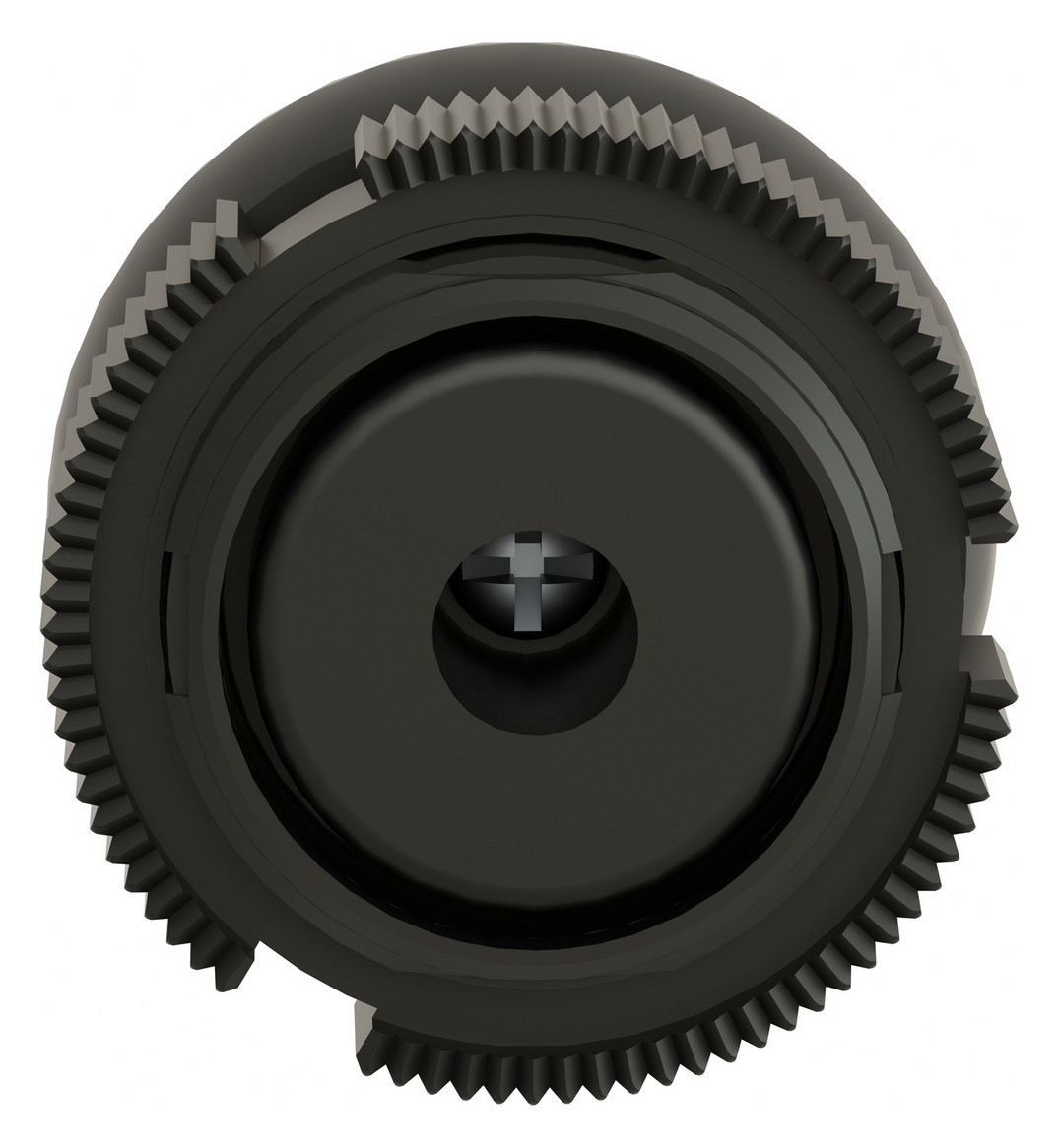 Drucktaster Front 1f ws Ø22,5mm rnd IP65 Tastend