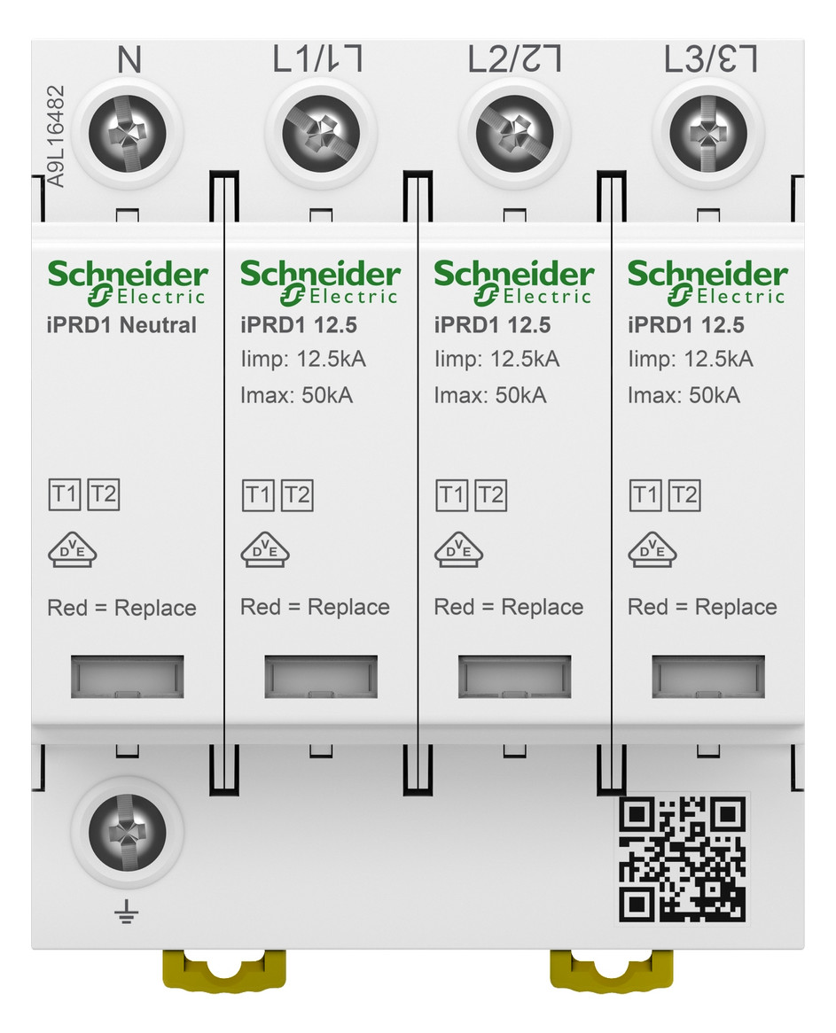 Kombi-Ableiter TS35 4p TN-S TT 400VAC 1,5kV Hutschiene TH35 Netzform TN-S 4TE Kombi-Ableiter TS35 4p TN-S TT 400VAC 1,5kV Hutschiene TH35 Netzform TN-S 4TE