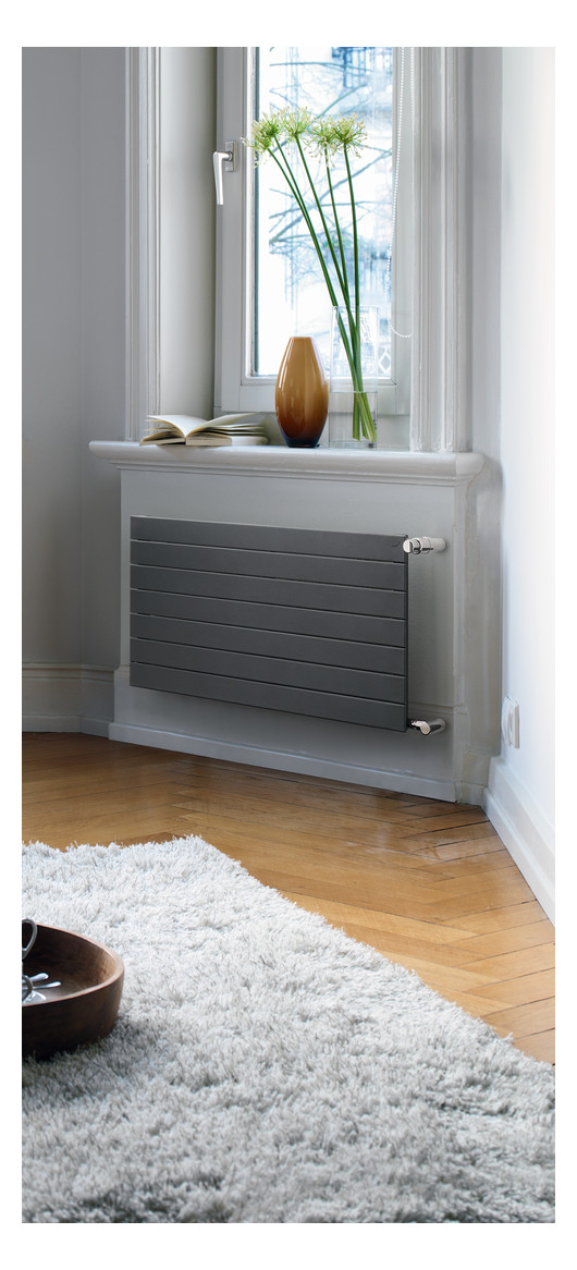 Zehnder Heizwand Nova NHLLHL BH 780 mm, BL 2200 mm, Bautiefe 128mm, AB 1270, horizontal