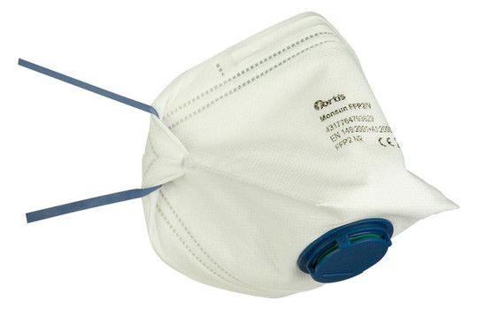 fortis-Feinstaubfaltmaske Monsun FFP2/V (Box a 12...