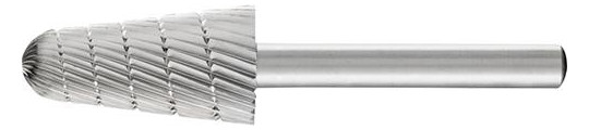 PFERD-HSS-Frässtift Rundkegelform L - 16x30mm, Z3,...