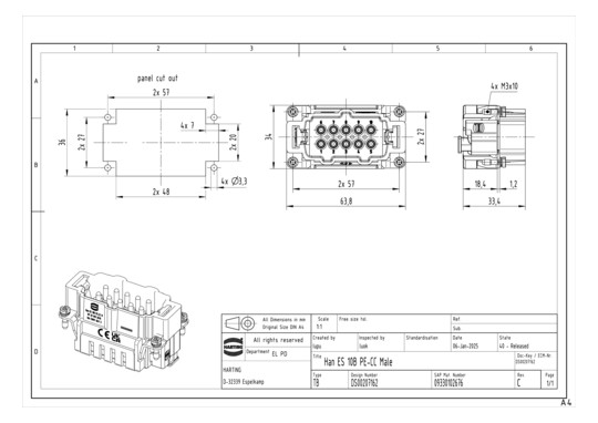 HART Han ES 10B PE-CC Male   09330102676 