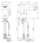 Ideal-Standard Sensor-Waschtischarmatur CeraPlus Netzbetrieb 230 V, mit Mischung, verchromt