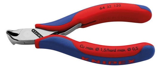 KNIPEX-Elektronik-Schrägschneider 6432 - 120 mm