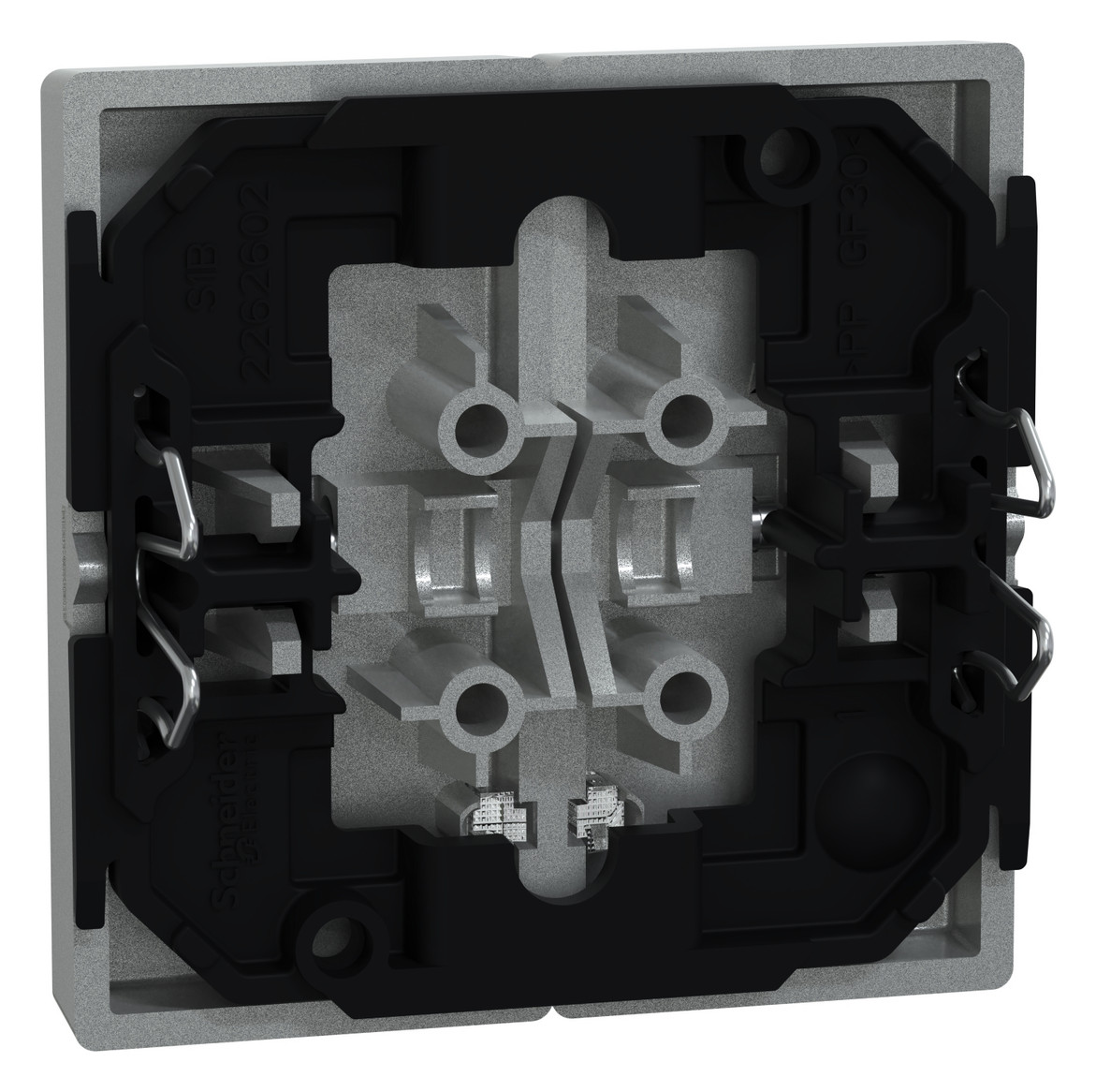 Wippe Serien Schalter System M alu mt Kontrollfenster/Lichtauslass