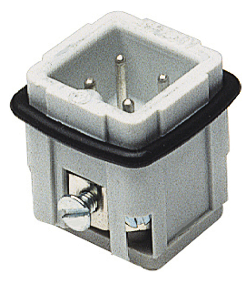 Kontakteinsatz Stift 3p Schraub 10A 250V 0,5-1,5qmm